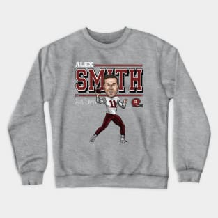 Alex Smith Washington Cartoon Crewneck Sweatshirt